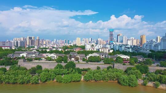 岳阳城市航拍视频