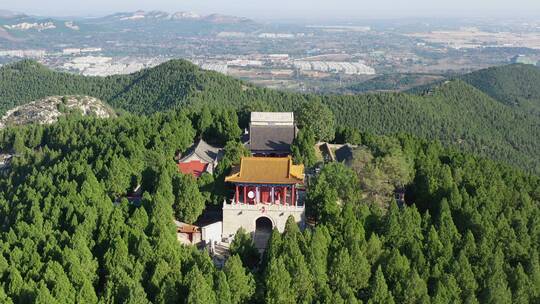 山东青州驼山景区风光