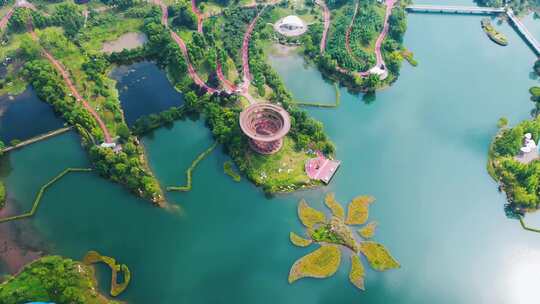 达州市莲花湖生态湿地公园