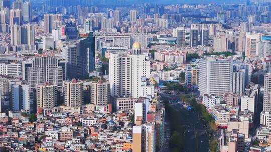 东莞市区航拍