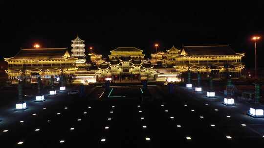 贵州都匀茶博园夜景