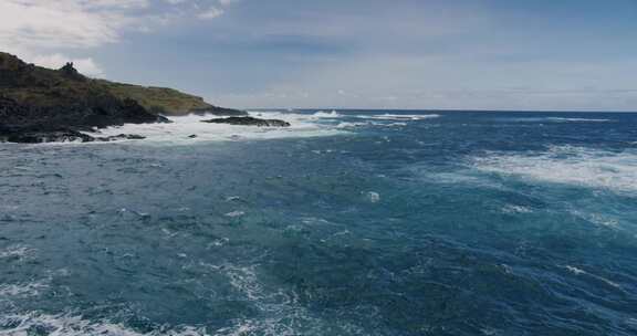 海洋，海浪，海岸， Garachico