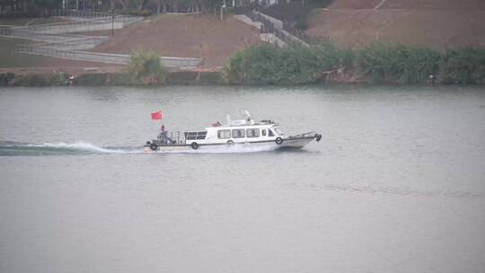 水上巡逻 执法船