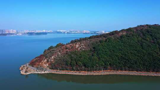 湖南岳阳洞庭湖小镇旅游景区