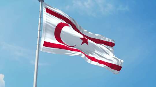 北塞浦路斯土耳其共和国现实主义旗帜