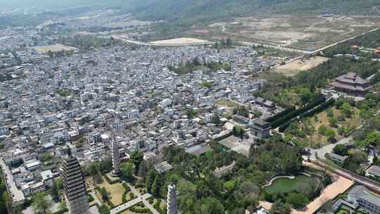 大理崇圣寺三塔景区