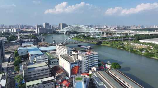 中国广东省佛山市东平水道特大桥