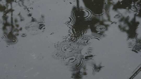 下雨屋檐