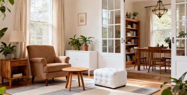 温馨家居客厅室内场景