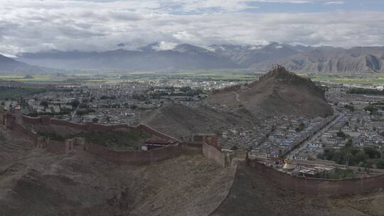 西藏·江孜古城·宗山城堡·白居寺