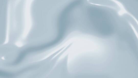乳白色波浪柔软奶油丝绸布料白色牛奶背景