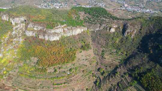 2023山东枣庄熊耳山景区秋季航拍宣传片段