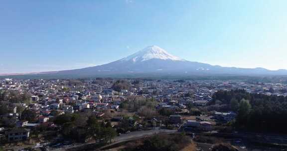 富士山，火山，山，富士