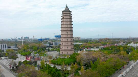 西安崇文塔景区  中国，陕西