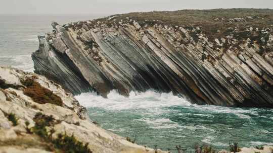 葡萄牙，岛屿，阿尔加维海岸，悬崖