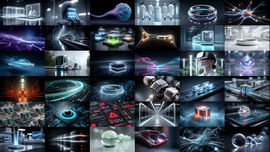 人工智能未来科技探索(前119S为快速预览)高清在线视频素材下载