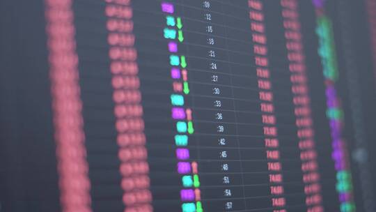 金融证券股票素材视频素材模板下载