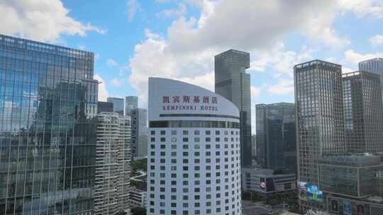 深圳凯宾斯基酒店 酒店视频素材模板下载