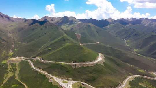 1080P实时 青甘环线达坂山 祖国山河