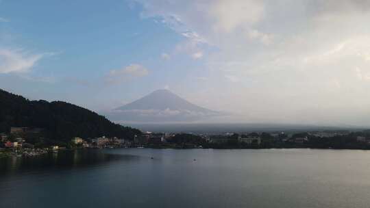 日本富士山航拍（河口湖）