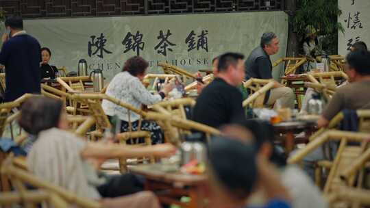 成都茶馆陈锦茶铺-人文烟火气