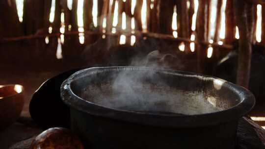 碗，烟，Hamer Tribe，埃塞俄比