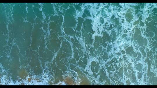 海边冲刷海岸海洋海水沙滩浪花海浪12视频素材模板下载
