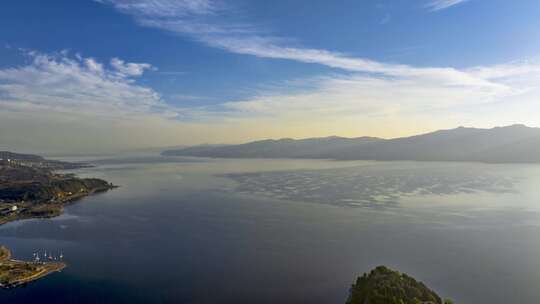 抚仙湖湖光山色