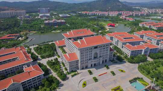 航拍厦门大学翔安校区