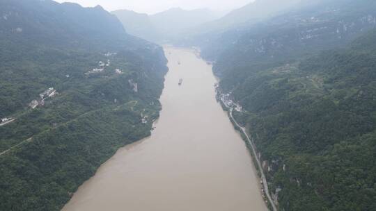 湖北宜昌三峡葛洲坝航拍视频素材模板下载