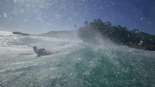 冲浪，海，冲浪者，短板