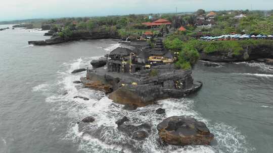 塔纳洛特寺，印度尼西亚，海岸，海岸