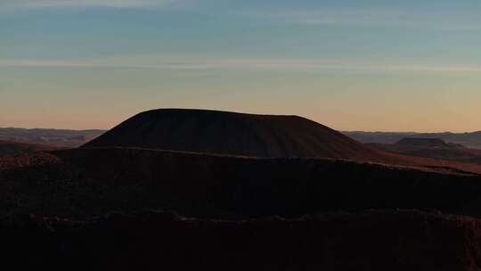 乌兰哈达火山航拍