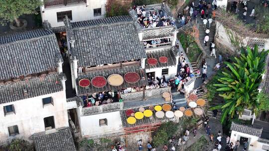 江西上饶市篁岭风景区