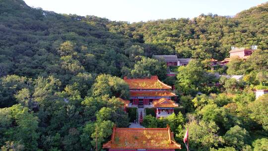 中国天津蓟县盘山风景区风光