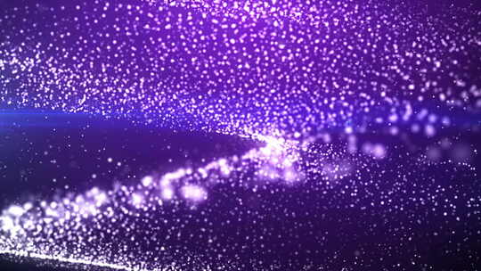 紫色闪光粒子动态背景