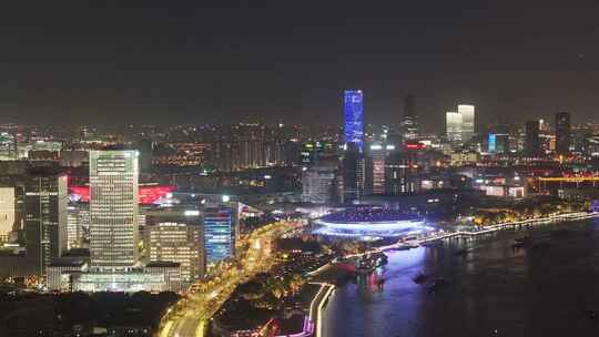 上海城市风光夜景