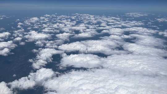 白云天空、天空云层、天空大地