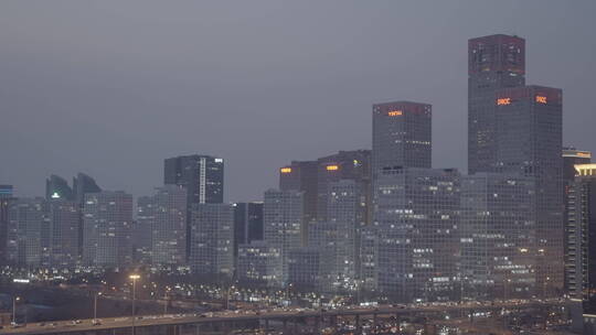 国贸夜景 城市夜景