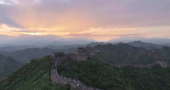 金山岭晚霞