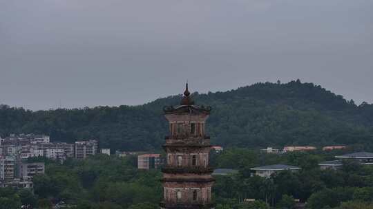 惠州泗洲塔挂榜阁航拍