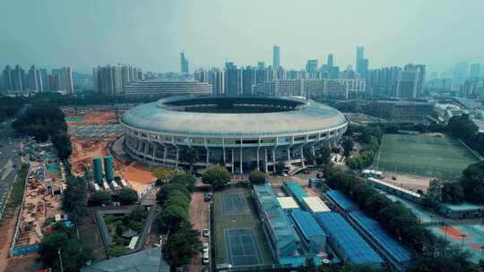 深圳市体育中心及周边交通建筑