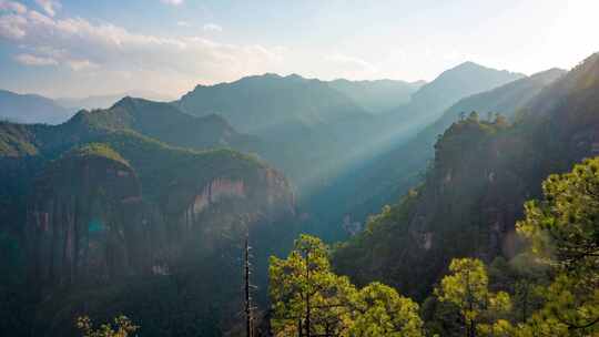 丽江老君山延时