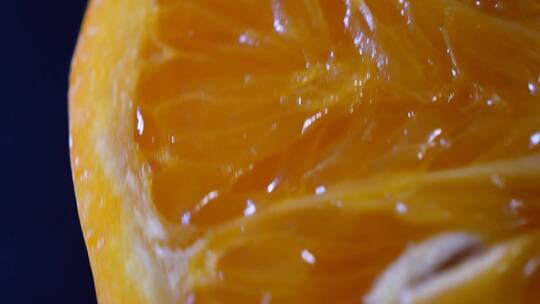 【镜头合集】橙子切开的橙汁