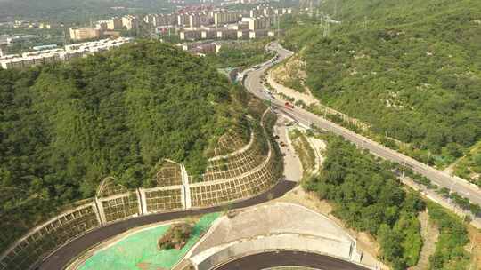 门头沟九龙路城子中路山体滑坡治理泥石流