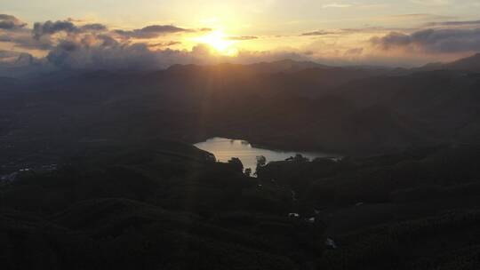 航拍乡村振兴 乡村旅游 乡村环境