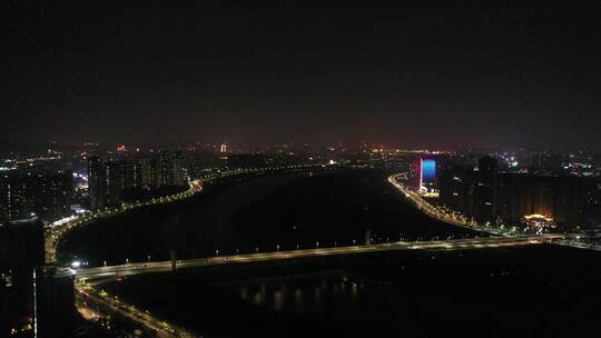 泉州江滨夜景晋江夜景-原片