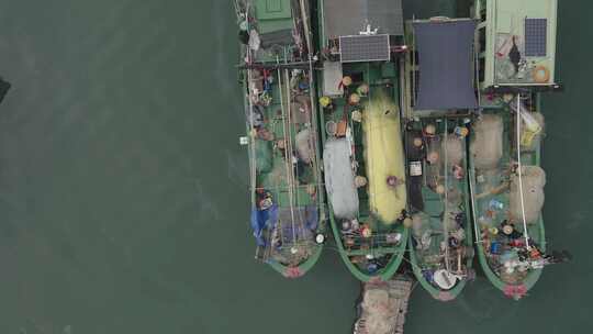 广东雷州半岛渔民制作渔网视频素材模板下载