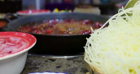 高清实拍特色美食四川重庆火锅