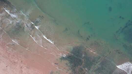 4K 航拍海岸线海洋海景自然风光